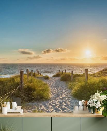 The Way to the Sea Wallpaper Mural