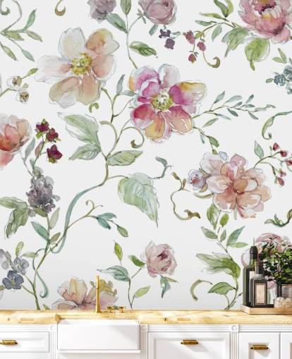 Pink Floral Wallpaper Pink Floral Wallpaper