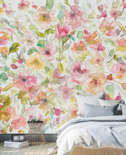 Färgglada blomma Tapeter