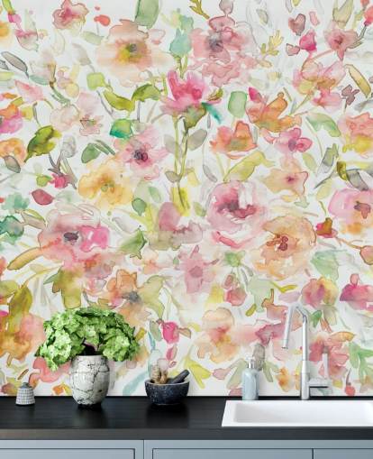 Colourful Flower Wallpaper