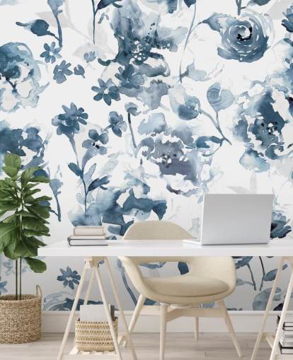 Papel de parede Indigo Garden