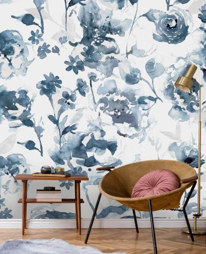 Papel de parede Indigo Garden