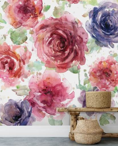 Pink and Purple Flower Wallpaper Pink and Purple Flower Wallpaper