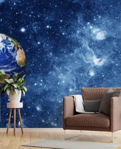 Planet Erde im Weltraum Fototapete Planet Erde im Weltraum Fototapete