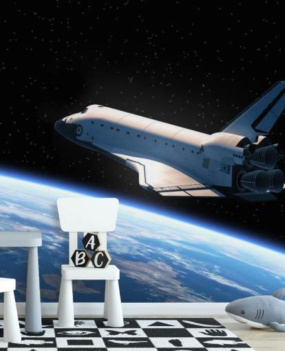 Papel de Parede Space Shuttle Orbiting Earth Papel de Parede Space Shuttle Orbiting Earth
