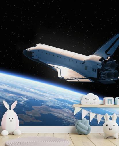 Fondo de pantalla de la Tierra en órbita