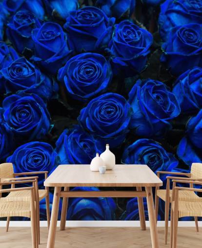 Electric Blue Roses Wallpaper Electric Blue Roses Wallpaper
