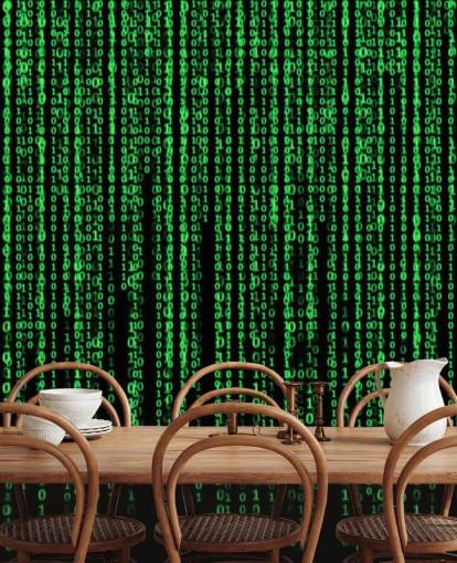 Green Coding and Numbers Wallpaper Green Coding and Numbers Wallpaper