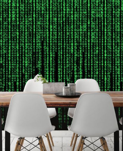 Green Coding and Numbers Wallpaper Green Coding and Numbers Wallpaper