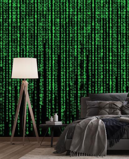 Green Coding and Numbers Wallpaper Green Coding and Numbers Wallpaper