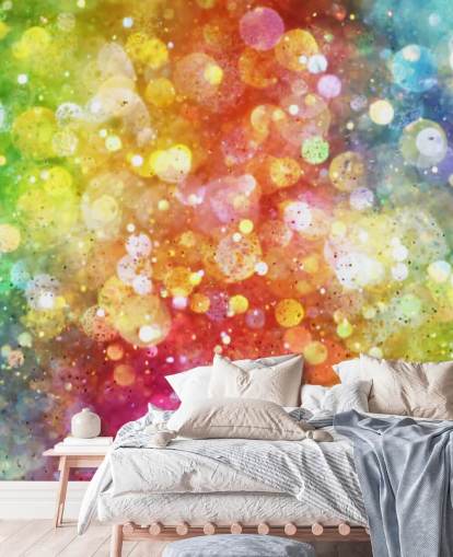 Regenbogen der Lichter Fototapete Regenbogen der Lichter Fototapete