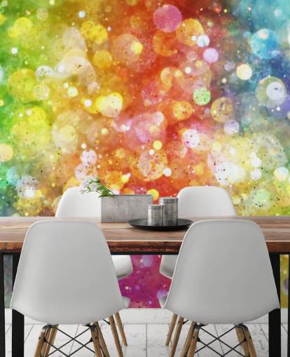 Rainbow of Lights Wallpaper Mural Rainbow of Lights Wallpaper Mural