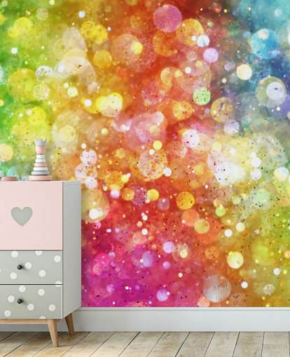 Papier Peint Fresque Arc-en-ciel 