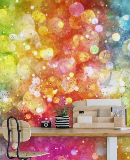 Papel pintado Arco iris de luces Papel pintado Arco iris de luces