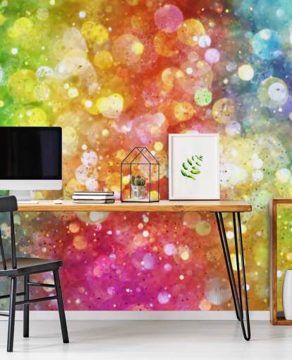 Papel de parede Rainbow of Lights Papel de parede Rainbow of Lights