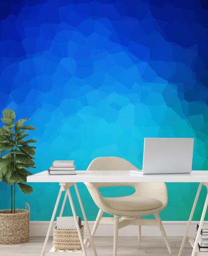 carta da parati astratta blu