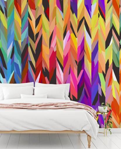 Colorful Lines Abstract Wallpaper