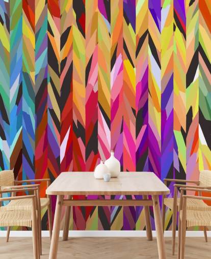 Colorful Lines Abstract Wallpaper
