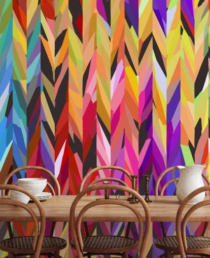 Colorful Lines Abstract Wallpaper