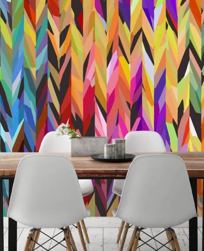 Colorful Lines Abstract Wallpaper