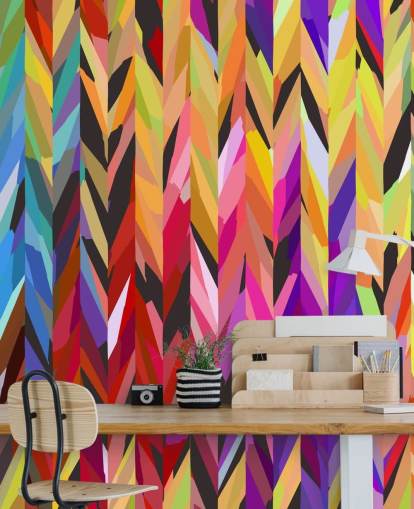 Colorful Lines Abstract Wallpaper