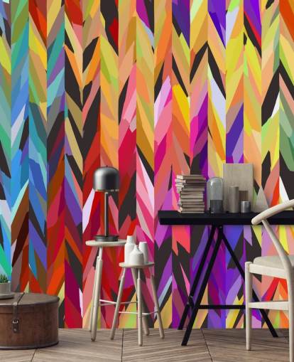 Colorful Lines Abstract Wallpaper