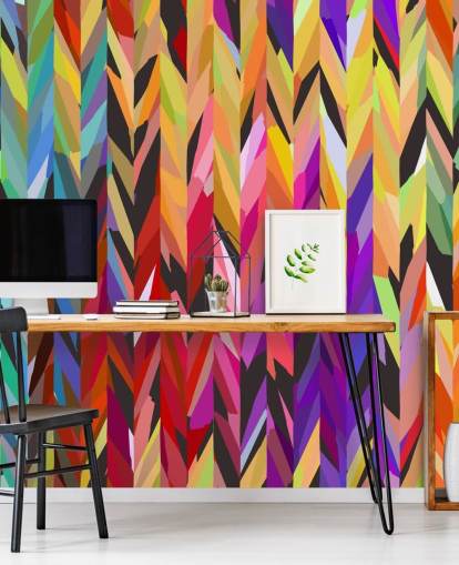 Colorful Lines Abstract Wallpaper