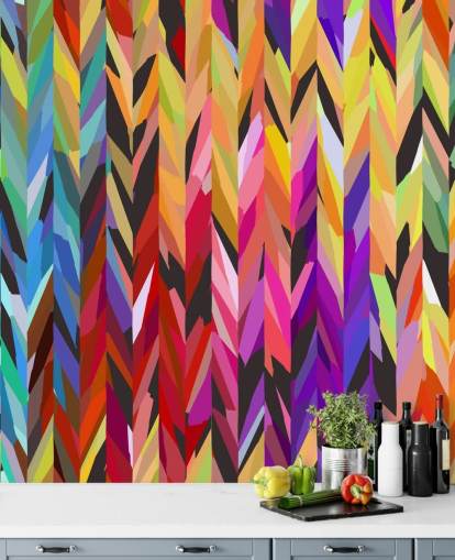 Colorful Lines Abstract Wallpaper