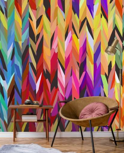 Colorful Lines Abstract Wallpaper