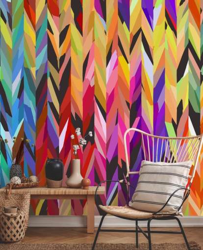 Colorful Lines Abstract Wallpaper