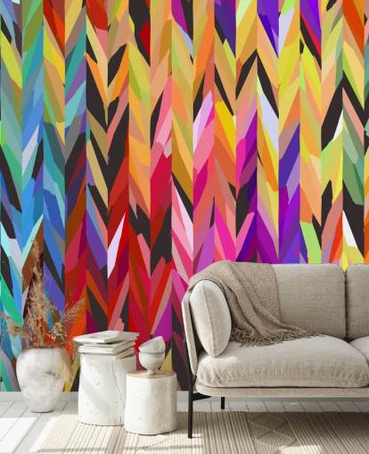 Colorful Lines Abstract Wallpaper
