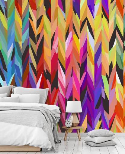 Colorful Lines Abstract Wallpaper