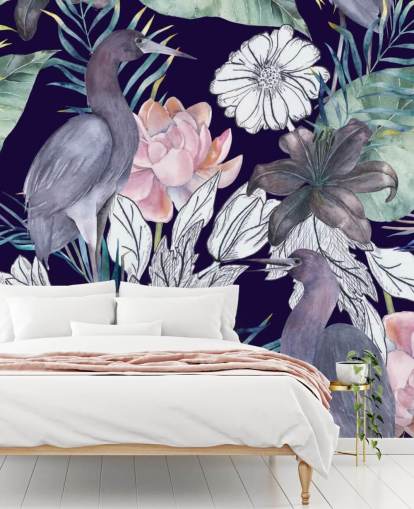 fugler-mørk-floral fugler-mørk-floral
