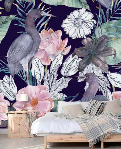 fugler-mørk-floral fugler-mørk-floral