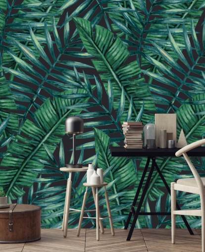 dark-tropical-leaf-jungle-wallpaper