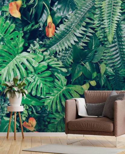 Papel de parede Exotic-Jungle Papel de parede Exotic-Jungle