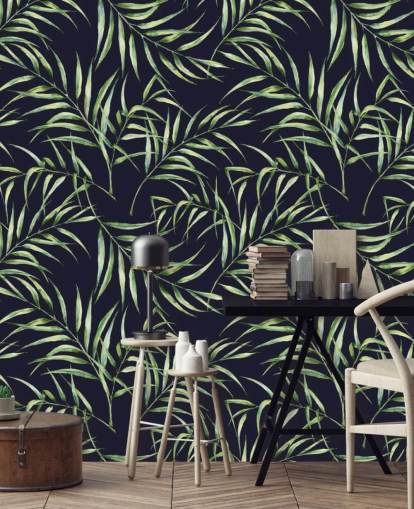 botanical-palm-tree-print-wallpaper