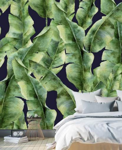 tropisk-banan-blad-palm-tre-tapet tropisk-banan-blad-palm-tre-tapet