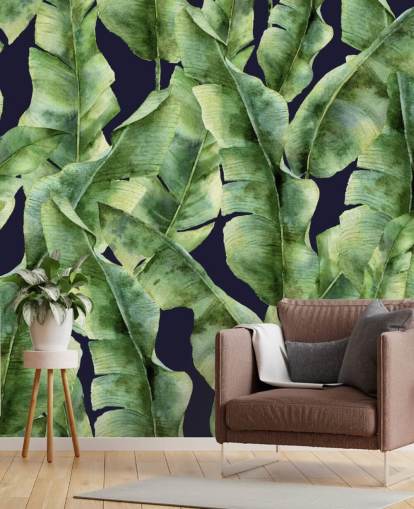 tropical-banana-leaf-palm-tree-wallpaper tropical-banana-leaf-palm-tree-wallpaper