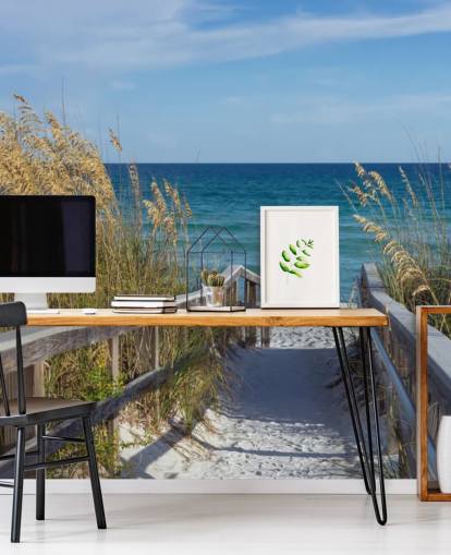 Boardwalk Wallpaper Mural