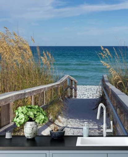 Papel pintado Paseo marítimo Papel pintado Paseo marítimo