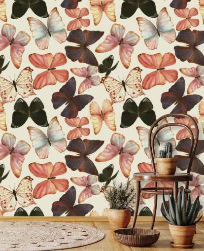 papillons aquarelle-colorés-colorés papillons aquarelle-colorés-colorés