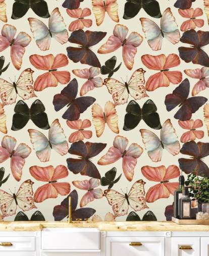 mariposas de acuarela de colores mariposas de acuarela de colores