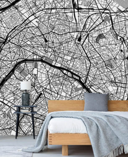 Kort over Paris Mural