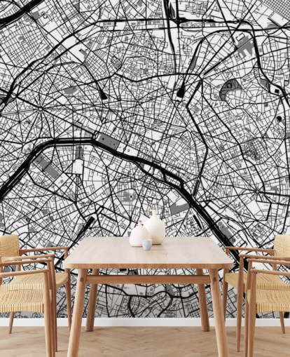 Mapa de Paris Mural