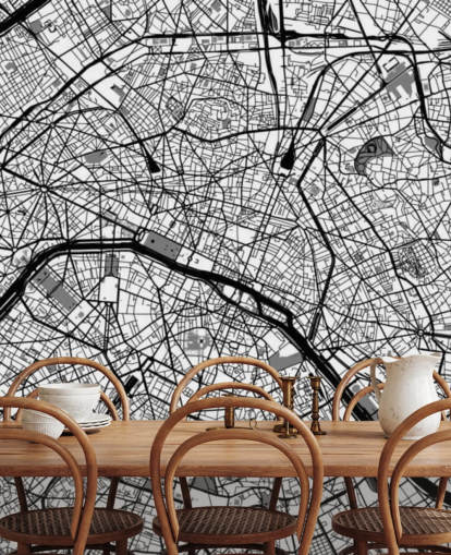 Mapa de Paris Mural