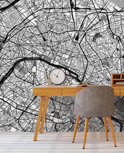 Mapa de Paris Mural