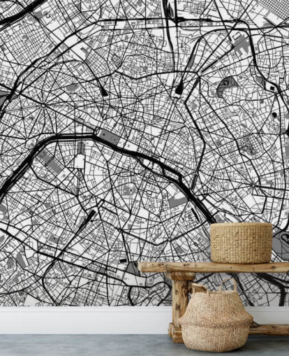 Mapa de Paris Mural