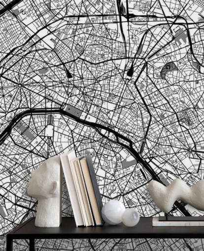 Mapa de Paris Mural