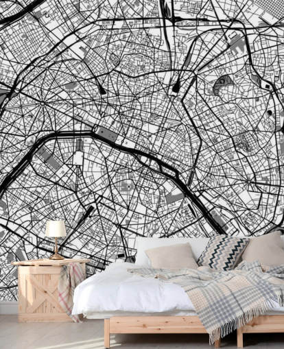 Mapa de Paris Mural